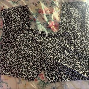 Leopard Print Women's Pants